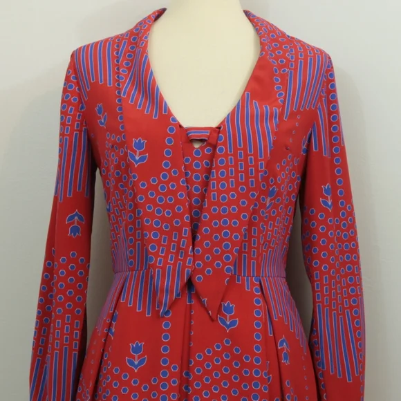 Modcloth Pleasant Confidence Tie Neck Dress - Picture 7 of 12